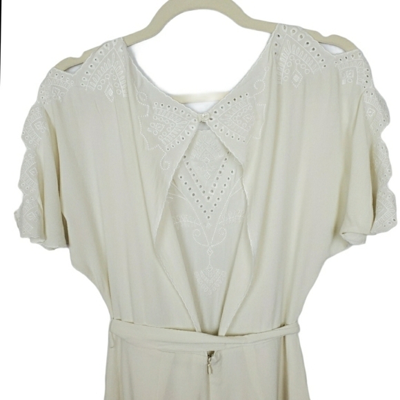 NWT Esley dress sz S peekaboo back and shoulder Egyptian style - Picture 10 of 14